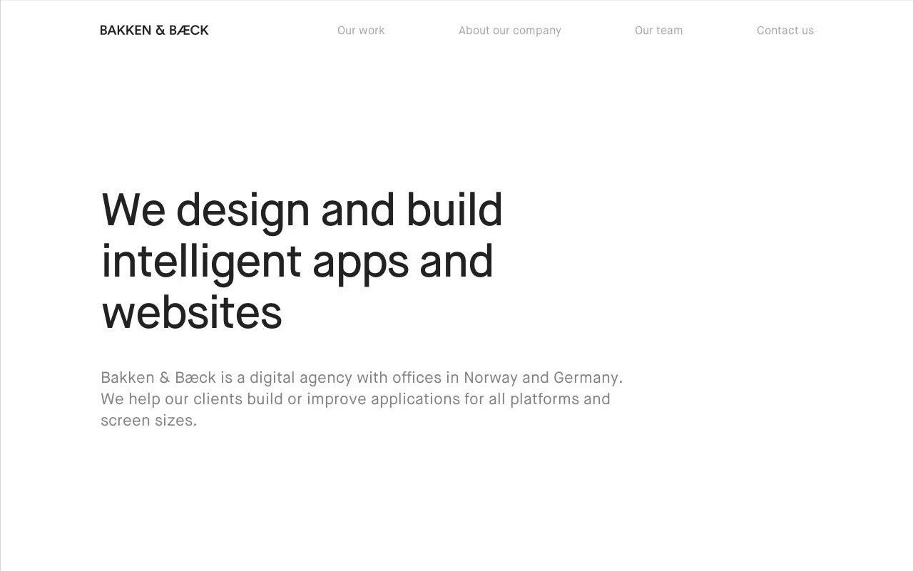 Craft CMS developer Bakken Baeck